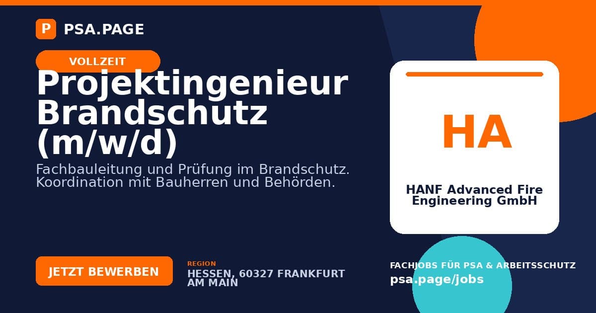 Logo von HANF Advanced Fire Engineering GmbH